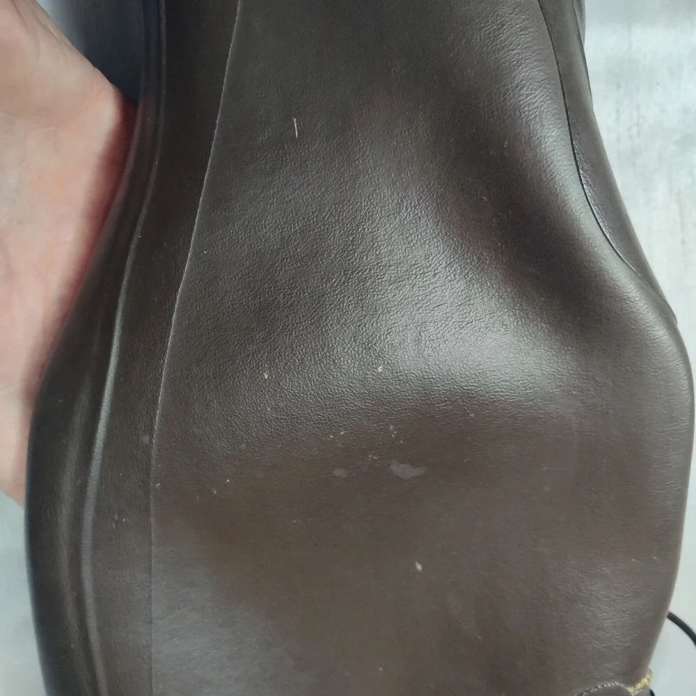 VTG Cabelas Men Size‎ 7 Steel Shank Waterproof Rain Brown Boots Made In USA